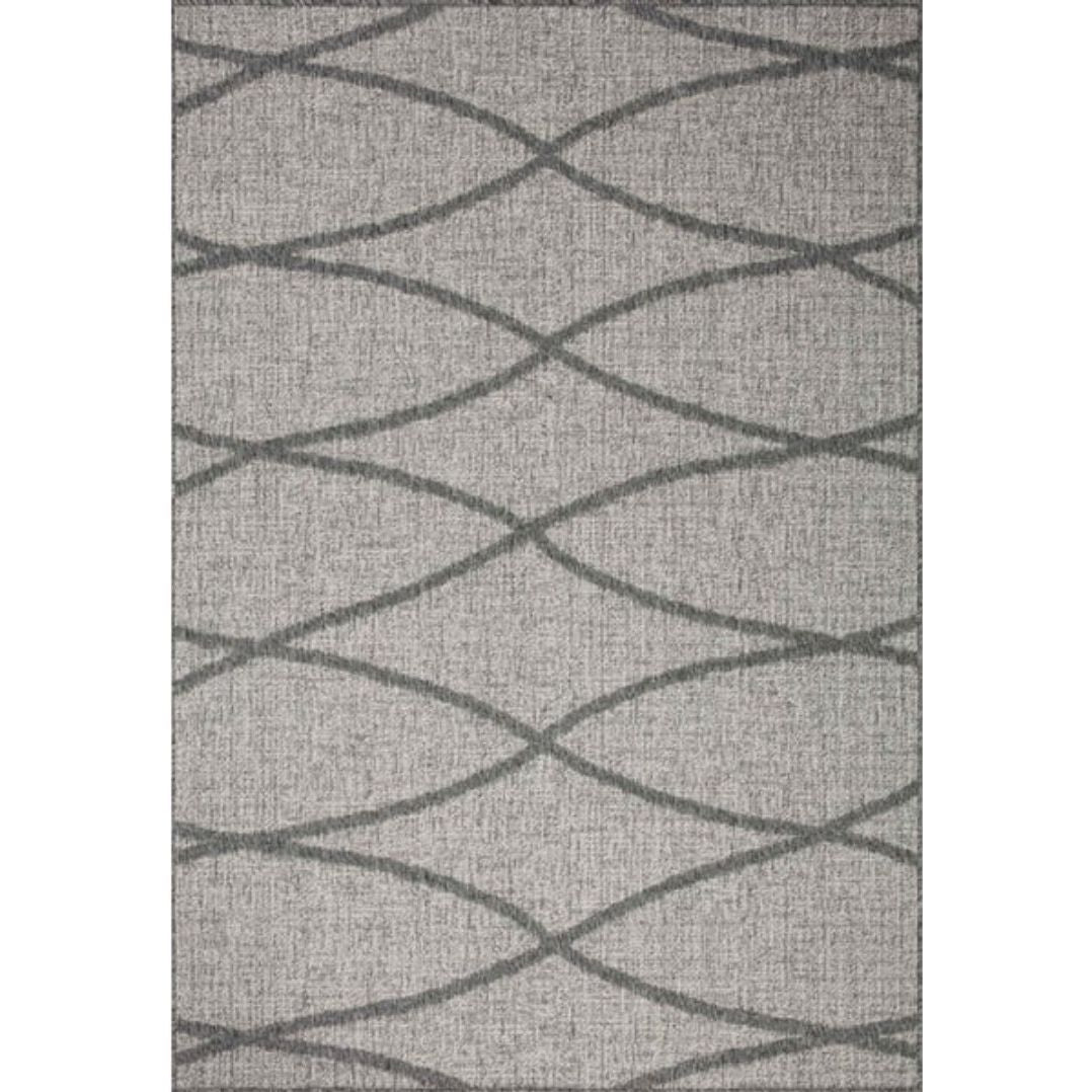 11.5x15-ft Loloi II Rainier Dove Gray Indoor / Outdoor Rug