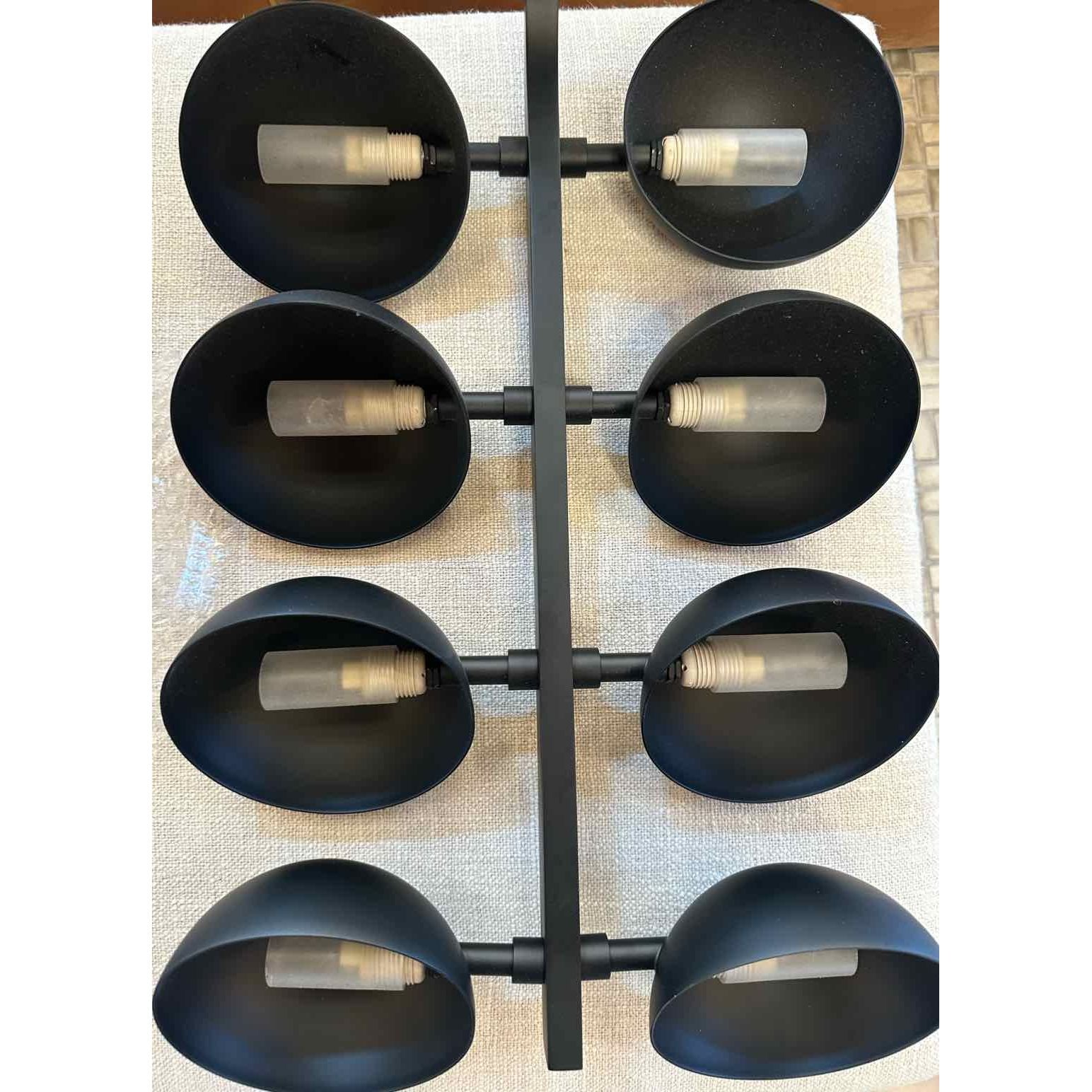 Pair of Black Sconces - colletteconsignment.com