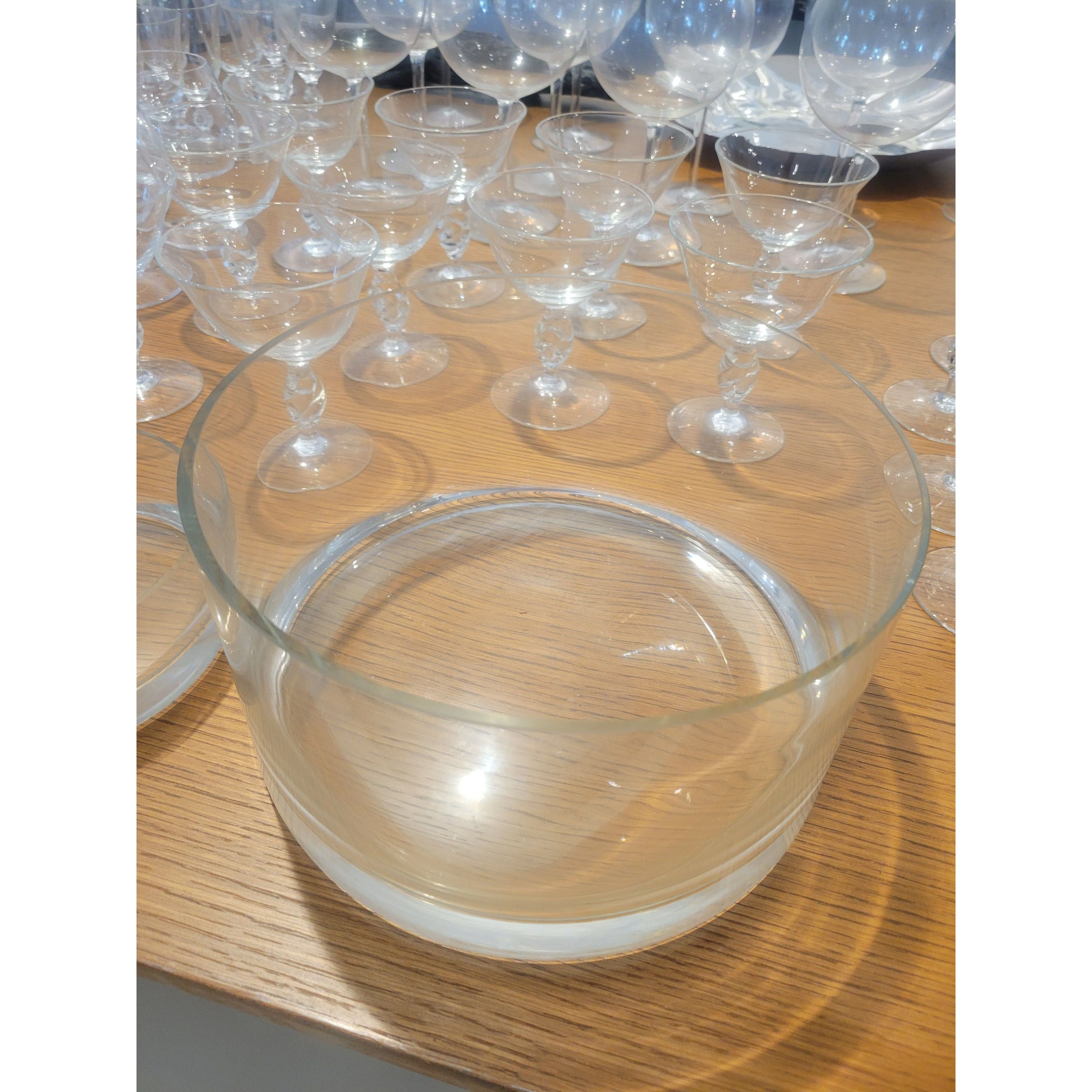 Dansk Large Glass Bowl - colletteconsignment.com