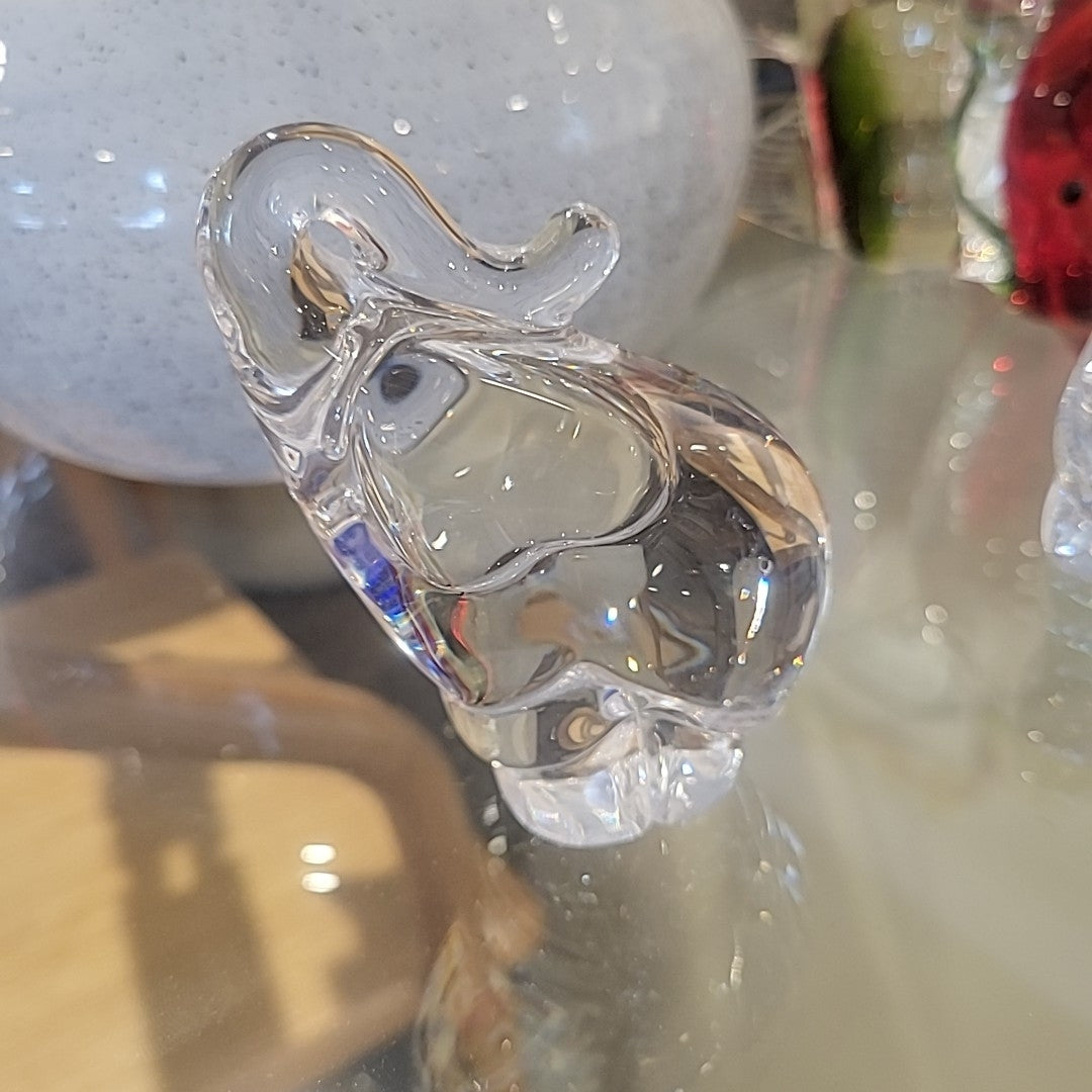 Atlantic Crystal Elephant Sculpture