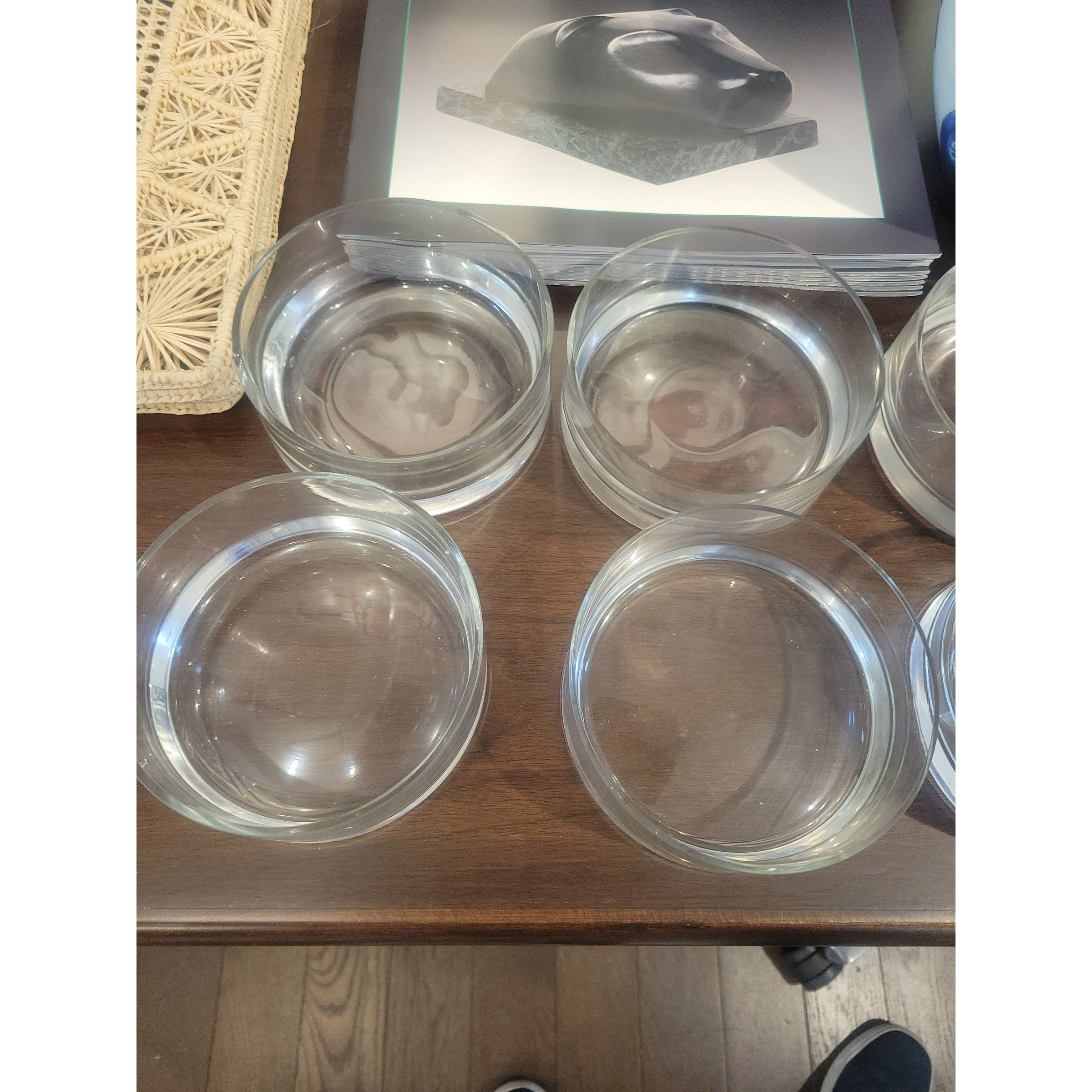 Set of 6 Dansk Small Glass Bowls - colletteconsignment.com