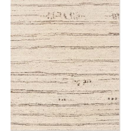 13x18 'Anaka' Handwoven Cream / Brown Flatweave Wool Rug by RH