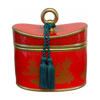 Red Holiday - Ceramic - Toile 00120HOL-R - colletteconsignment.com