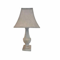 Urn Shape Cement Lamp w/ Shade