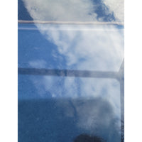 St. Germain Brass Side Table w/ Glass Top & Shelf by S&L