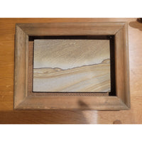 Kanab Goldenstone Sandstone Art in Frame