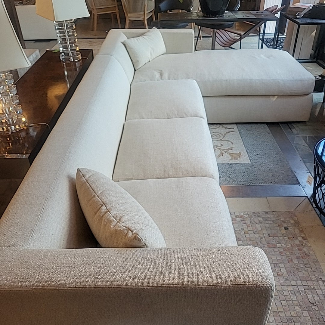 L-Shaped "Mansfield" Sectional by J. Robert Scott