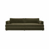 The Varick Mohair Moss Sofa, 105"Lx40"Dx30"H AS IS