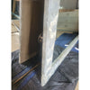 Gray Stone Finish Full Length Hanging Mirror - AS IS