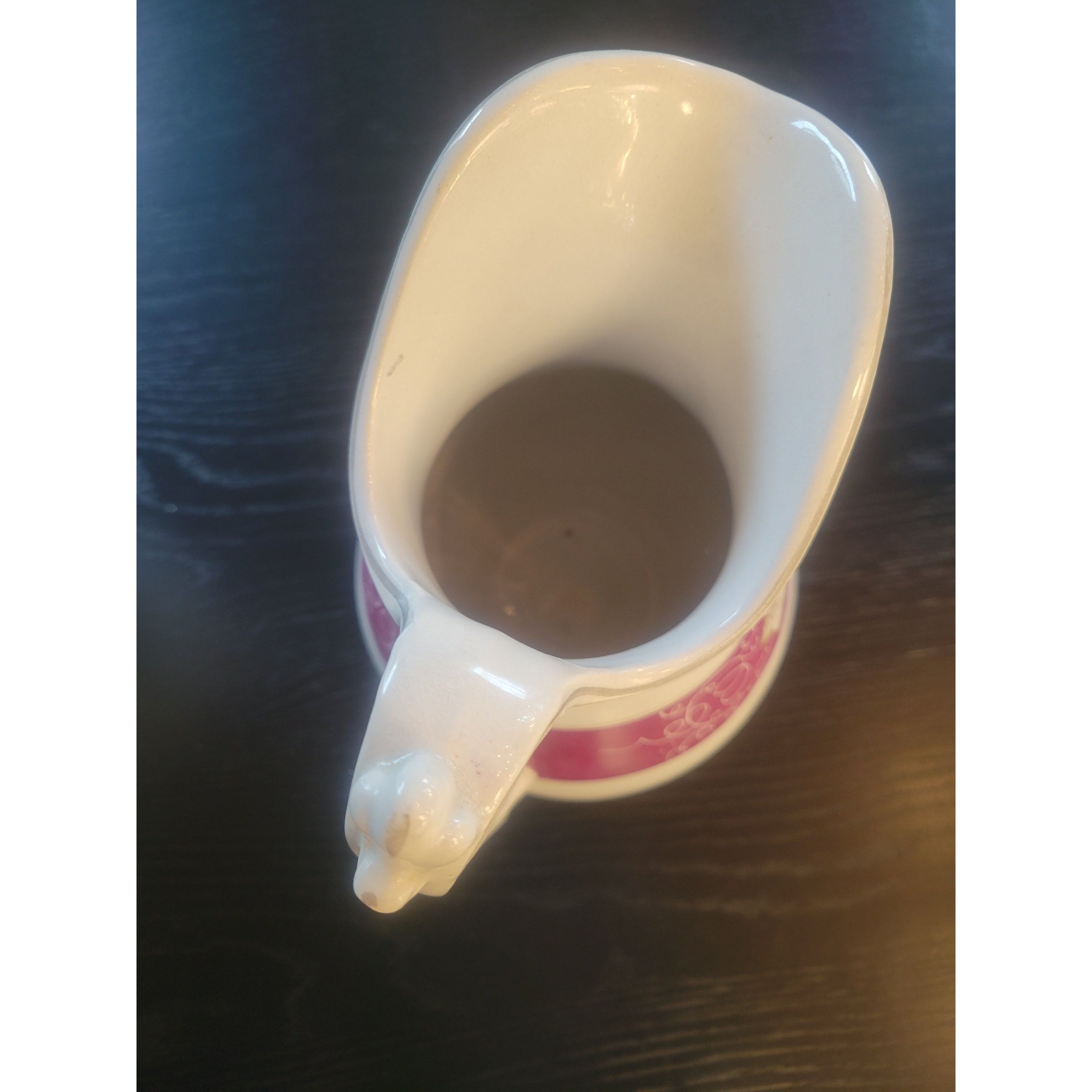 Floral Ironstone China Pitcher by Coxon & Co.
