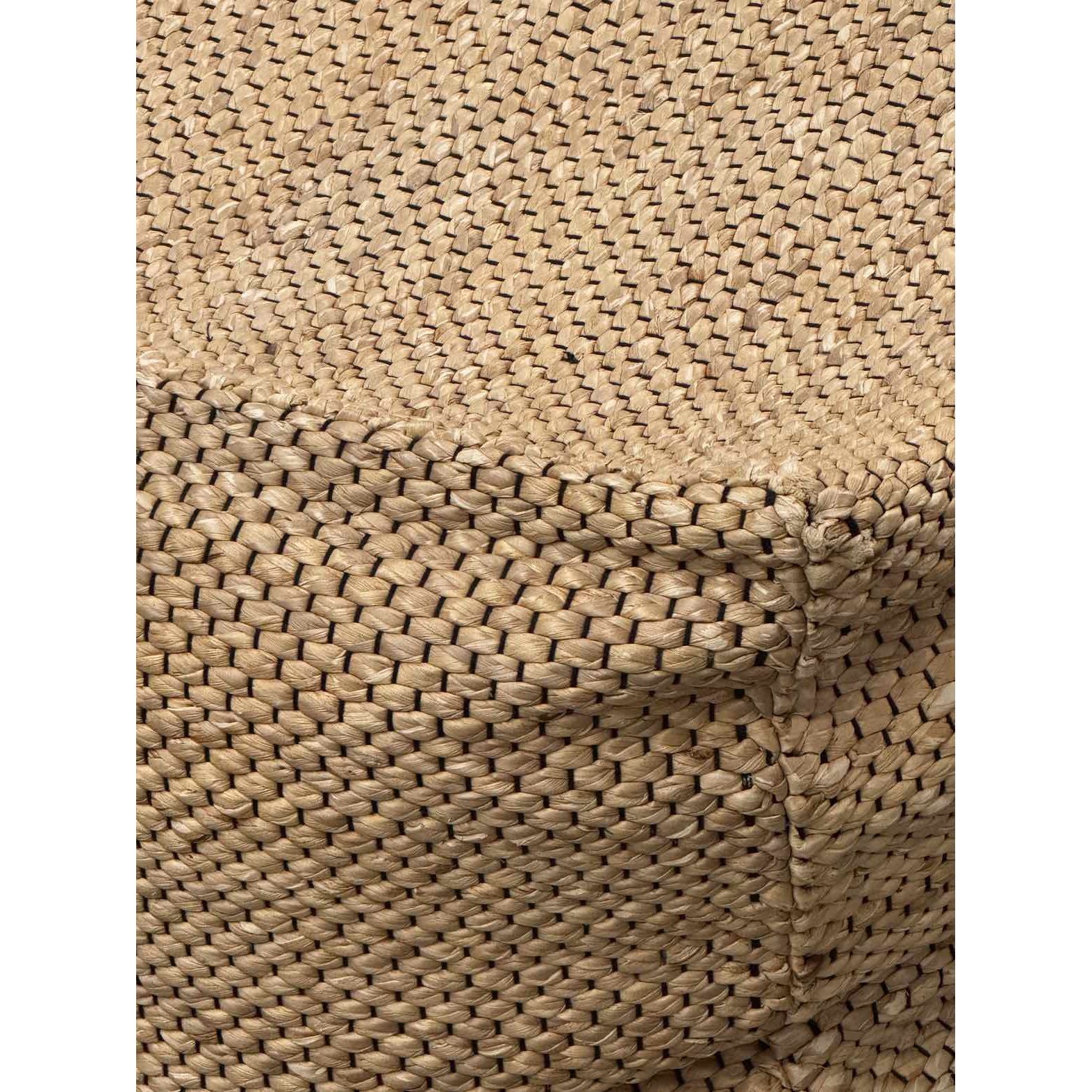 Sisal Cube Pouf