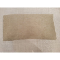 Tan Weave Lumbar Pillow - colletteconsignment.com