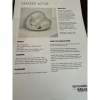 'Quelle Fete Cracked Actor' Sculpture by Rotganzen for Kelly Wearstler L.E. 7/10