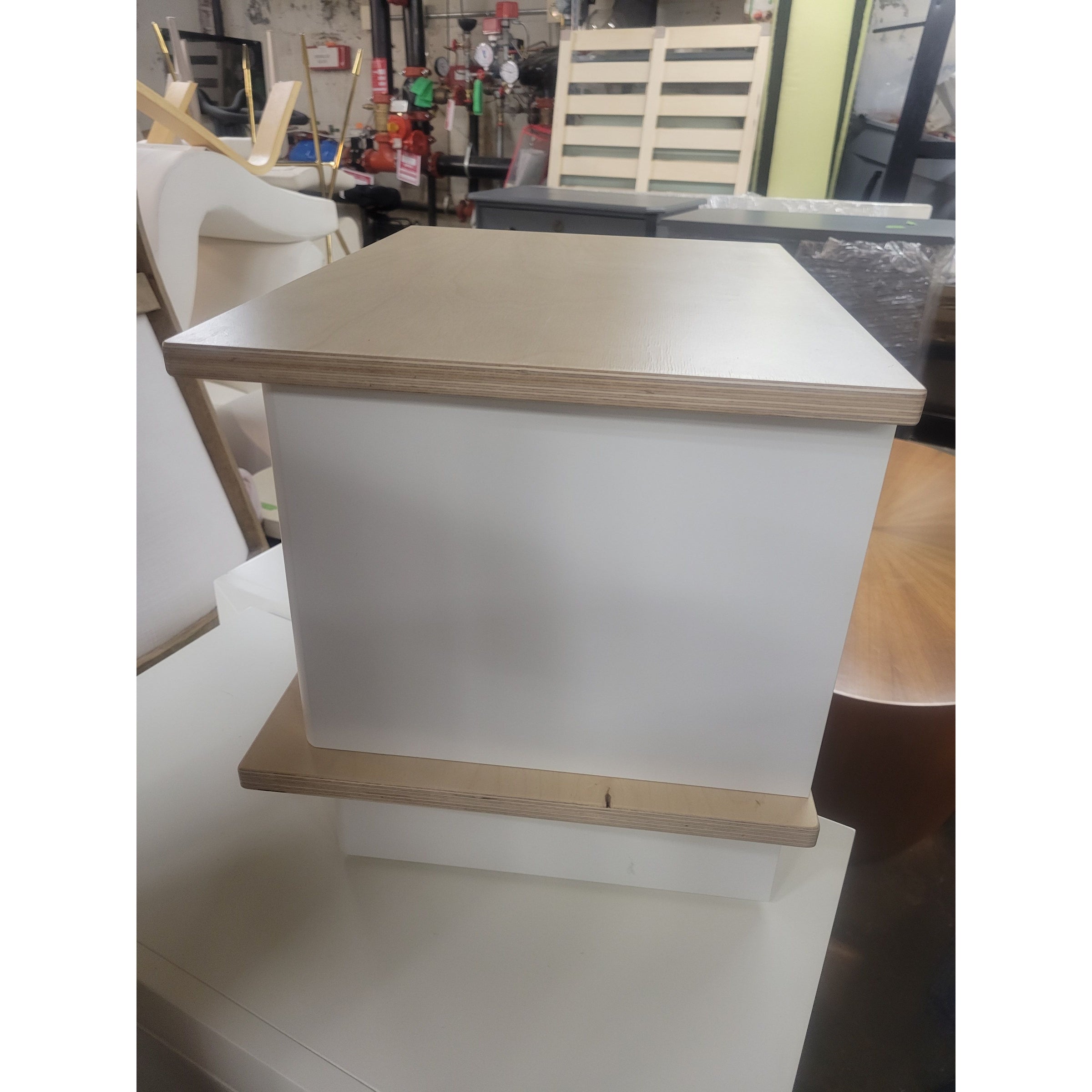 White Birch Nightstand by OEUF - colletteconsignment.com