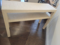 Grasscloth Console Table by Serena & Lily