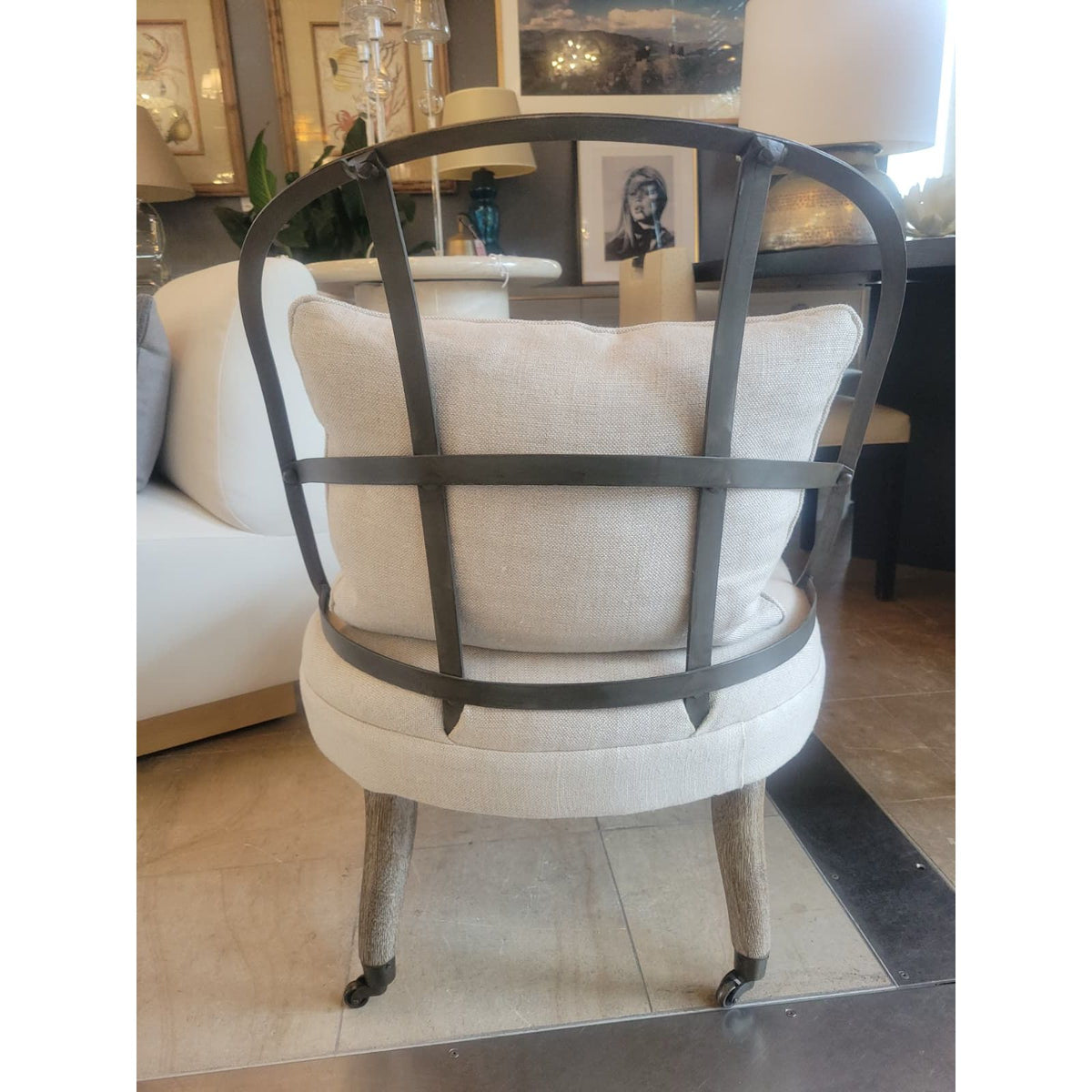 RH Couturier's Chair - colletteconsignment.com