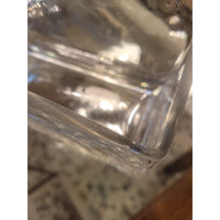 Glass Rectangular Vessel (AS IS) - colletteconsignment.com