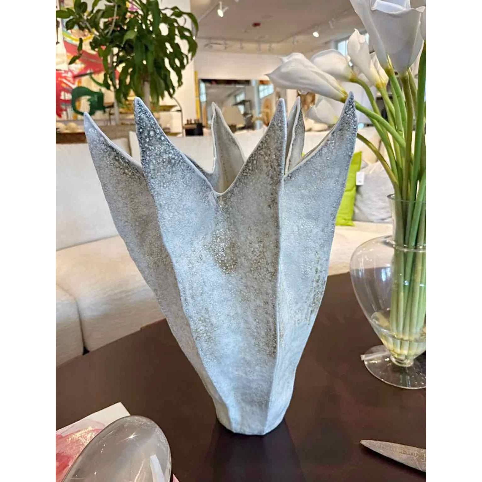 Amaryllis Porcelain Vase by Global Views