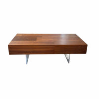 'Lingotto' Walnut Coffee Table by Cattelan Italia