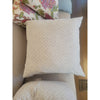 Pair of Square Linen Pillows w/ Lavender Animal Print