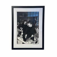 Signed Beatles B/W Photograph