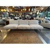 Custom Reupholstered Armless Gray Lissoni Sofa by Fritz Hansen