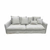 Outdoor Gray Slipcover Sofa by Walters Outdoor