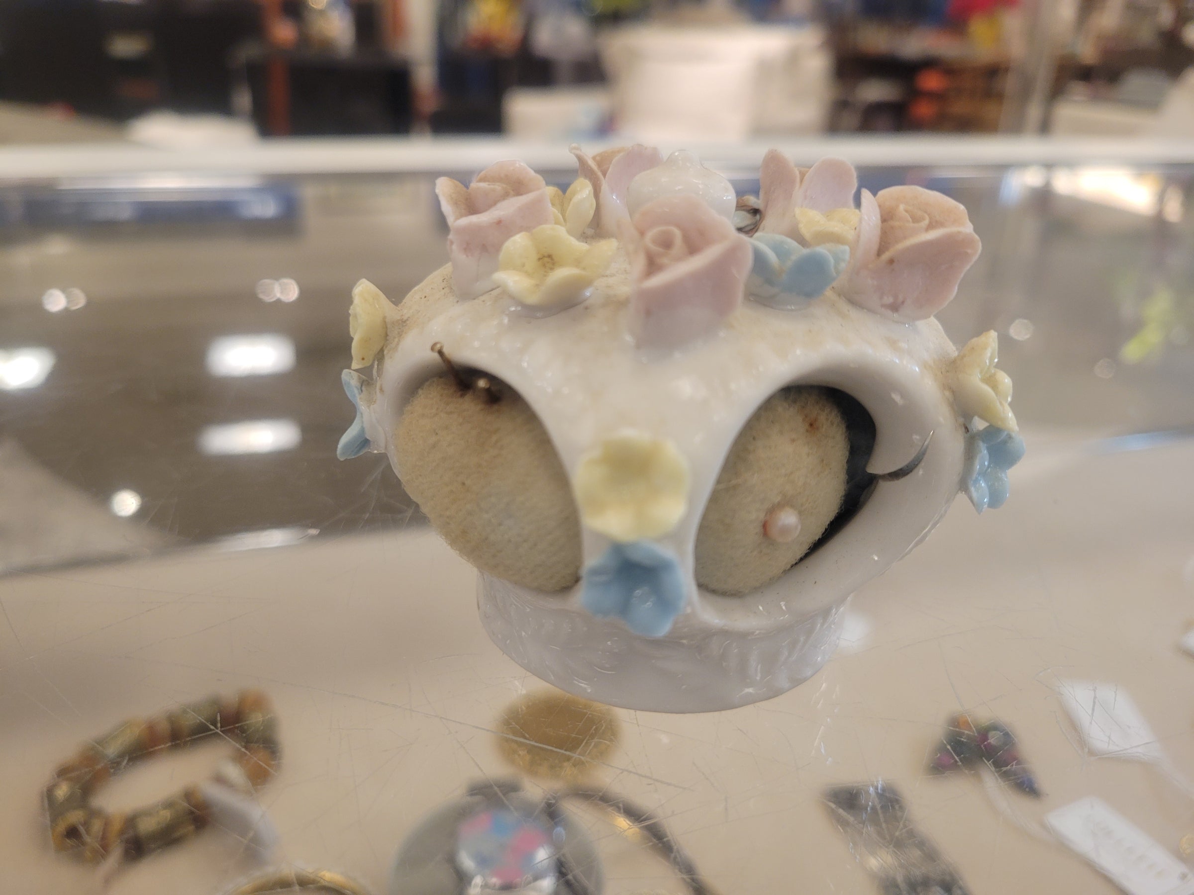 Ardalt China Crown Pin Cushion