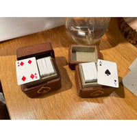 Leather Aira Mini Card Holder by Pigeon & Poodle