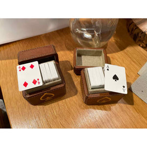 Leather Aira Mini Card Holder by Pigeon & Poodle