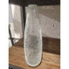White Crackle Glass Vase