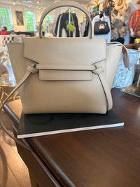 CÉLINE Cream Handbags