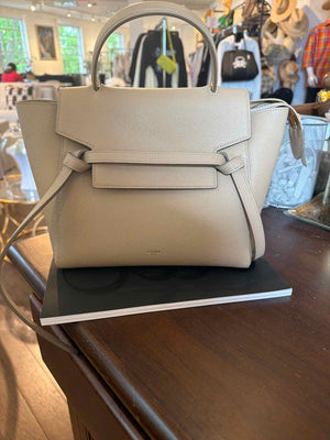 CÉLINE Cream Handbags