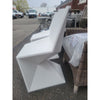 Vertex White Dining Set by Vondom - Includes Round Table & Pair of Chairs