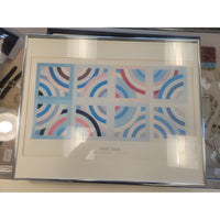 'Tahkt-I-Sulayman Variation II' by Frank Stella, 1969 Print in Frame
