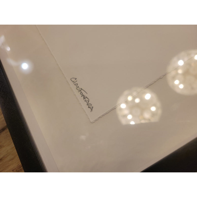 "Empty Prophets" Art by Chad Fonfara in Black Frame