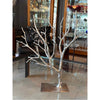 Silver Tone Metal Tree Sculpture