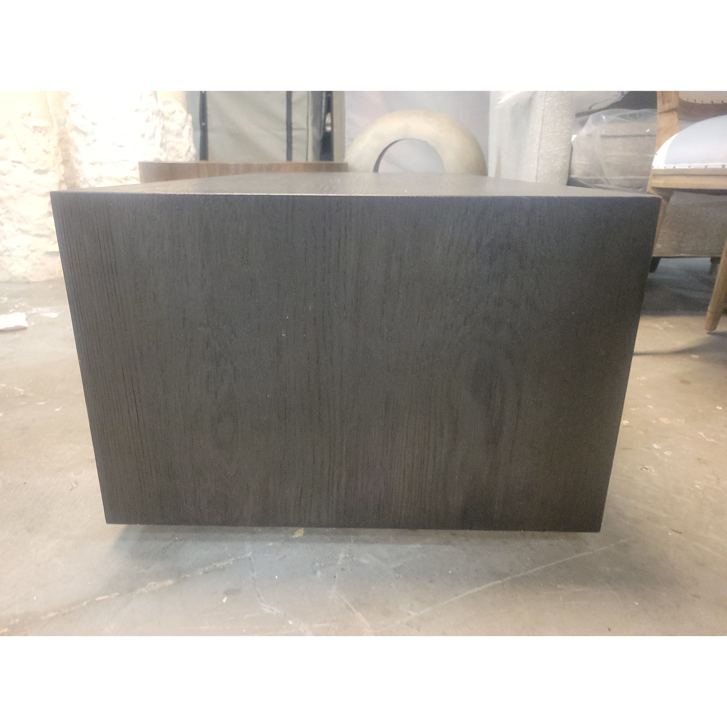 Black Oak Open Farmhouse Coffee Table by RH