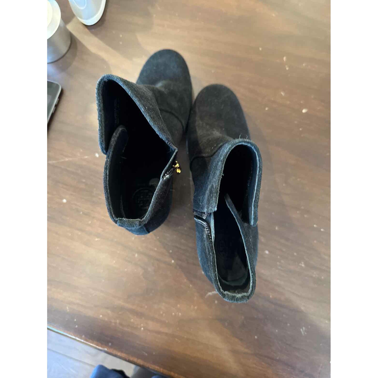 Women's Tory Burch Shoe Size 8 Black Boots - colletteconsignment.com
