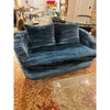 Blue Velvet Custom Loveseats