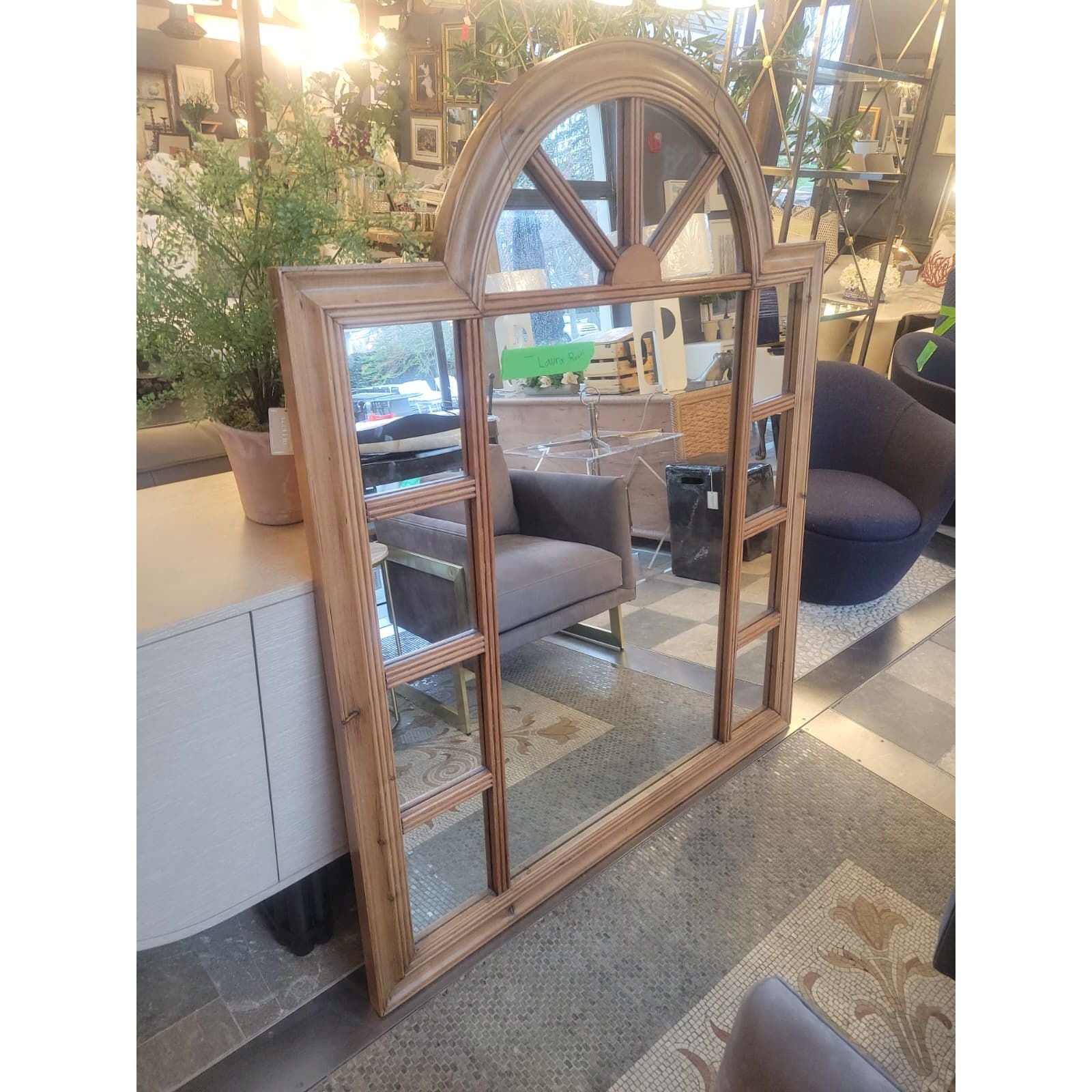Palladian Farmhouse Mirror - colletteconsignment.com