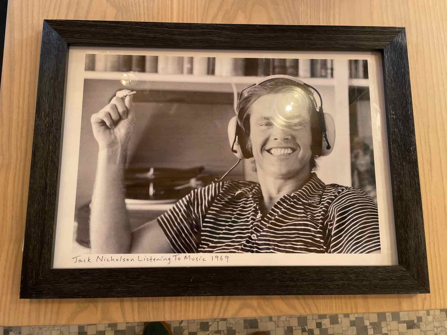 Jack Nicholson w/ Joint 1969 Photo by Arthur Schatz in Frame