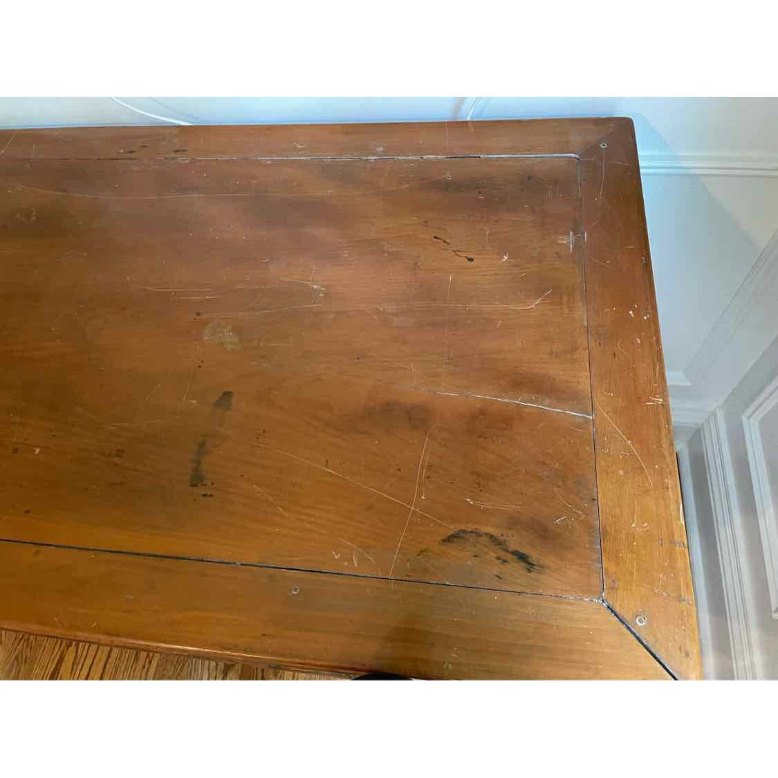 Asian Wood Console Table
