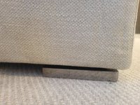 One Element Corner Sectional w/ Leather Details by Fendi Casa (AS IS)