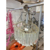 Murano Style Glass Trihedrons Chandelier - AS IS