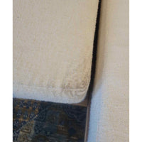 Performance Boucle Sectional w/ Ash Base & Side Table - AS IS