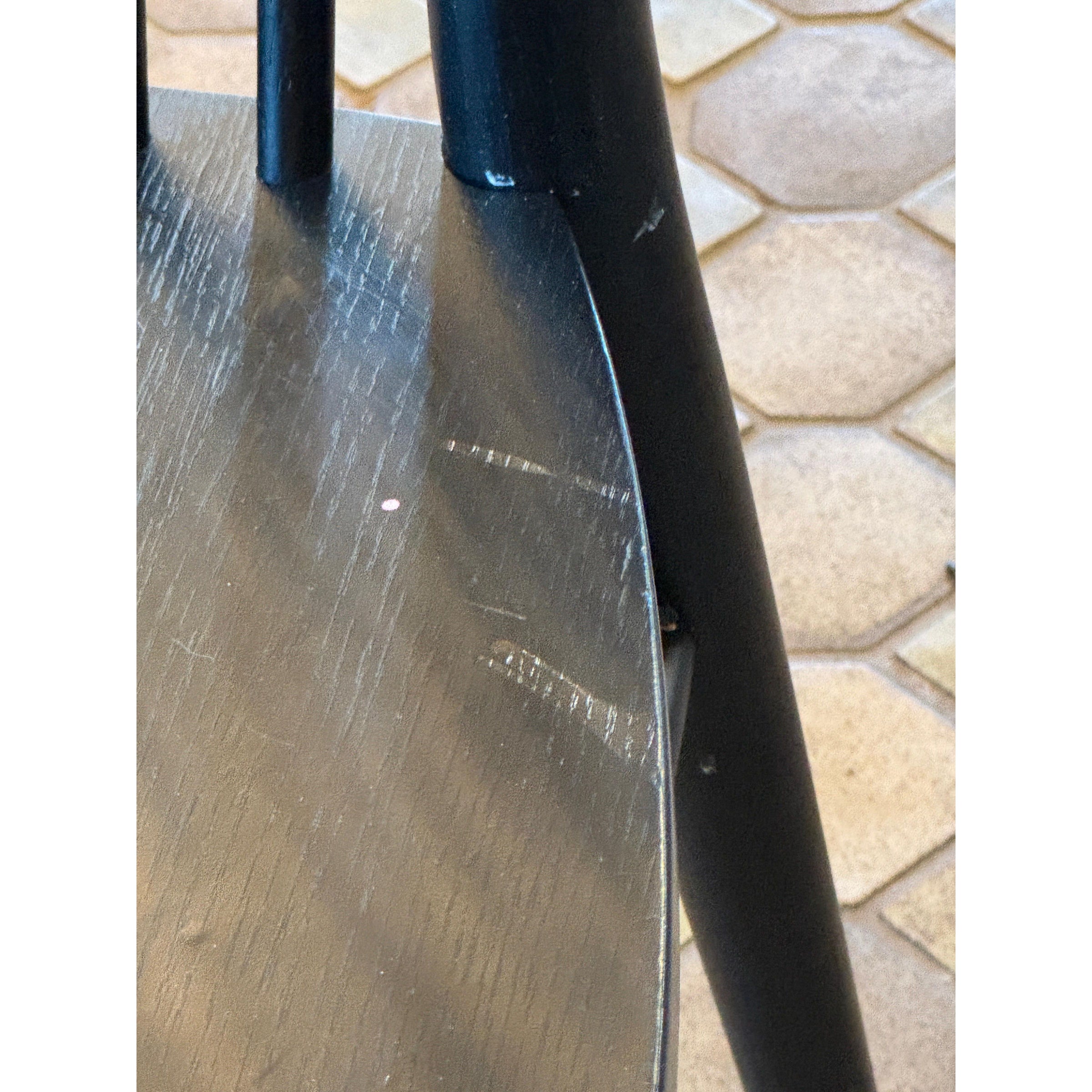 SET of 6 Article Black Dining Chairs (AS IS)