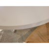 Downing White Wood Oval Dining Table by Serena & Lily