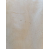 PAIR of Bulgarian Faux Bamboo Dining Chairs w/ Beige Cushions - AS IS