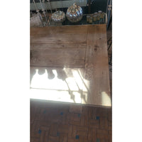 7-ft Salvaged Wood Trestle Dining Table by RH